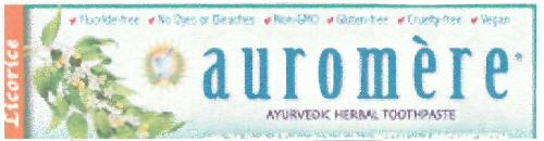 Auromere Device mark 3466549 Trademark