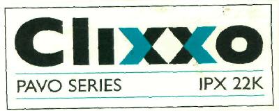 Clixxo Pavo Series Ipx 22k (logo) Device mark 2659874 Trademark