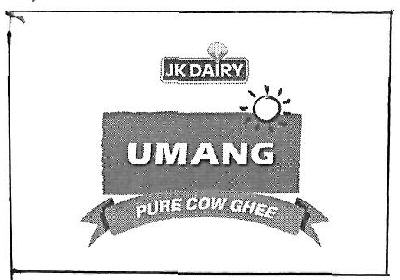 Jk Dairy Umang Device mark 3422920 Trademark