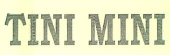 Tini Mini Device mark 3438310 Trademark