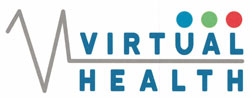 Virtual Health With V Logo Device mark 3454158 Trademark