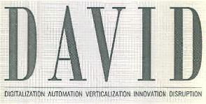David Digitalization Automation Verticalization Innovation Disruption Device mark 3442661 Trademark