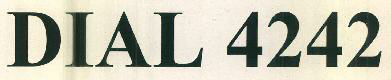 Dial 4242 Device mark 3477590 Trademark