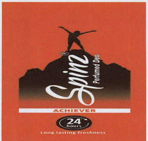 Spinz Perfumed Deo Device mark 3489467 Trademark