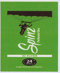 Spinz Perfumed Deo Device mark 3489472 Trademark