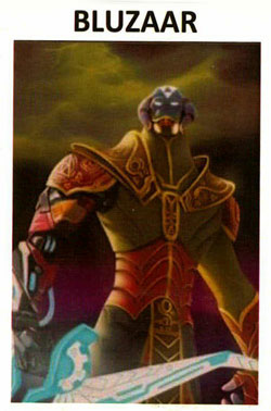 Bluzaar With Device Of Robot Device mark 3482982 Trademark