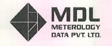 Mdl Meterology Data Pvt. Ltd. Device mark 3327534 Trademark