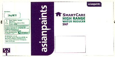 Asianpaints Smartcare High Range Water Reducer Snf Device mark 3366508 Trademark