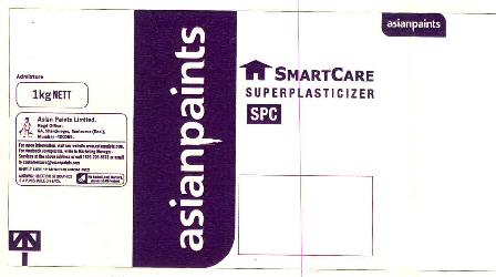 Asianpaints Smartcare Superplasticizer Spc Device mark 3366514 Trademark