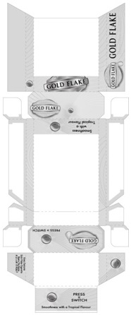Gold Flake Device mark 3366413 Trademark