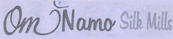 Om Namo Silk Mills Device mark 3366591 Trademark