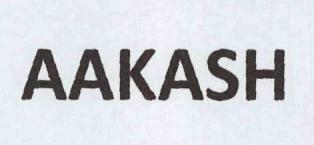 Aakash Device mark 3444445 Trademark