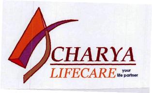 Acharya Lifecare (label) Device mark 3422248 Trademark