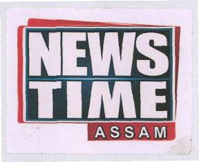 News Time Assam (label) Device mark 3437942 Trademark