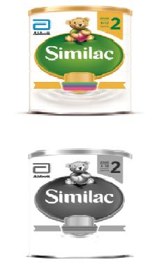 Similac Stage 2 (stylized) With New Bear Sitting With Ball (label) Device mark 3445778 Trademark