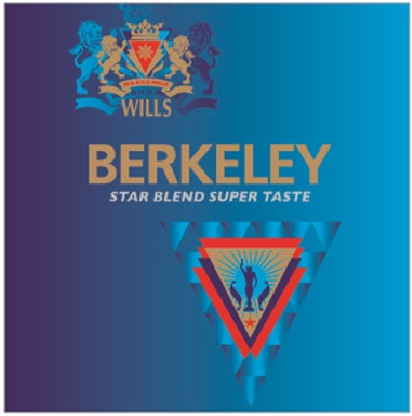 Wills Berkeley Star Blend Super Taste Device mark 2925978 Trademark