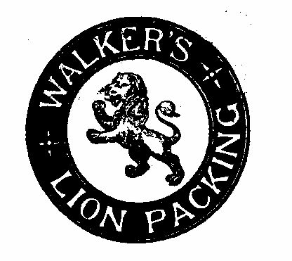 Walker's Lion Packing (device Of Lion) Device mark 108745 Trademark