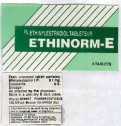 Ethinorm-e Device mark 894482 Trademark