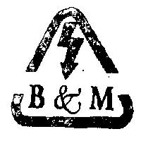 B & M [logo] Device mark 1270921 Trademark