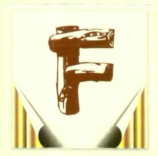 F (label) Device mark 1448310 Trademark