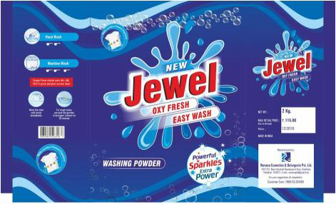 New Jewel Oxy Fresh Easy Wash Washing Powder Device mark 3525274 Trademark