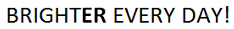 Brighter Every Day! Device mark 3571727 Trademark
