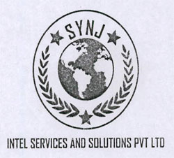 Synj Intel Services And Solutions Pvt Ltd With Device Of Globe Device mark 3572118 Trademark