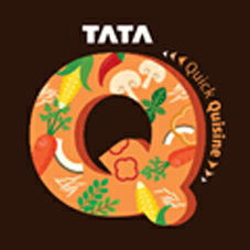 Tata Q (multi Colour Light Orange Logo And Design) Device mark 3579530 Trademark