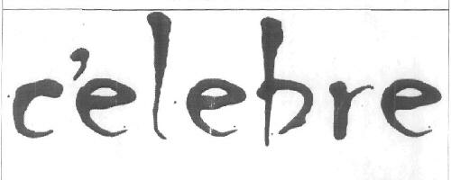 Celebre Device mark 3020563 Trademark