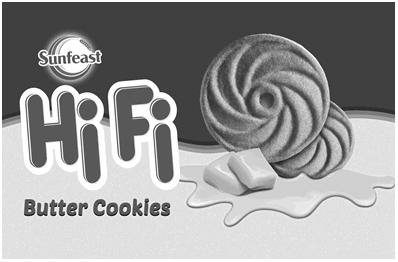 Sunfeast Hi Fi Butter Cookies Device mark 3020589 Trademark