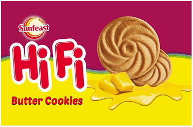 Sunfeast Hi Fi Butter Cookies Device mark 3020590 Trademark
