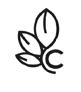 C With Device Of Leaf (label) Device mark 3564725 Trademark