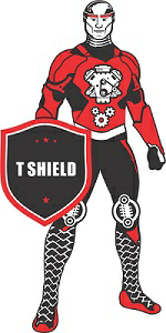T Shield Logo With Character Device mark 3457484 Trademark