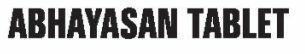 Abhayasan Tablet Device mark 3472676 Trademark
