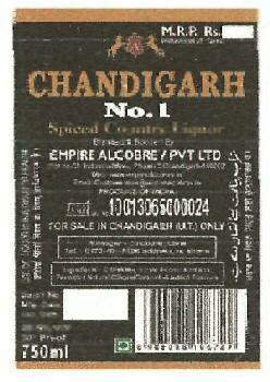 Chandigarh No. 1 Device mark 3497606 Trademark