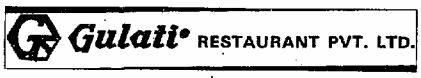 Gulati Restaurant Pvt. Ltd Device mark 3502169 Trademark