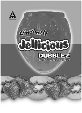 Itc Candyman Jellicious Dubblez Device mark 3467538 Trademark