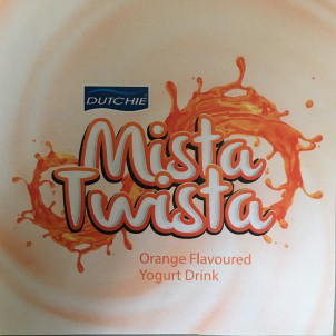 Dutchie, Mista Twista, Orange Flavoured Yogurt Drink Device mark 3486174 Trademark