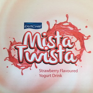 Dutchie, Mista Twista, Strawberry Flavoured Yogurt Drink Device mark 3486193 Trademark