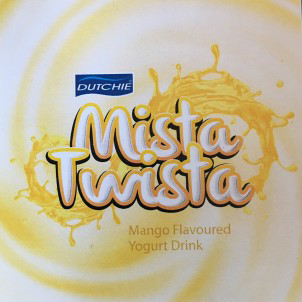 Dutchie, Mista Twista, Mango Flavoured Yogurt Drink Device mark 3486208 Trademark
