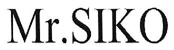 Mr. Siko Device mark 3493178 Trademark