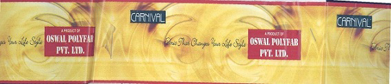 Carnival A Product Of Oswal Polyfab Pvt. Ltd. Device mark 3492540 Trademark