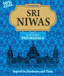 Sri Niwas Flavoured Pan Masala (device) Device mark 3513897 Trademark