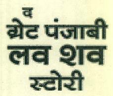 The Great Punjabi Luv Shuv Story Device mark 3522513 Trademark