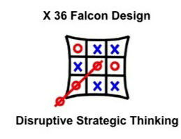 X 36 Falcon Design With Logo (label) Device mark 3561494 Trademark