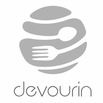 Devourin With Device Of Circle And Spoon And Fork Device mark 3557733 Trademark