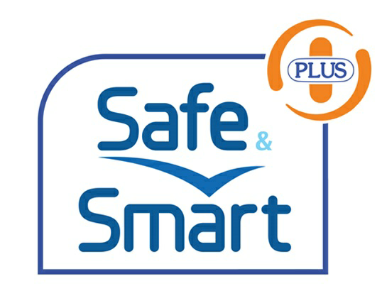 Safe And Smart + Logo Device mark 3559766 Trademark