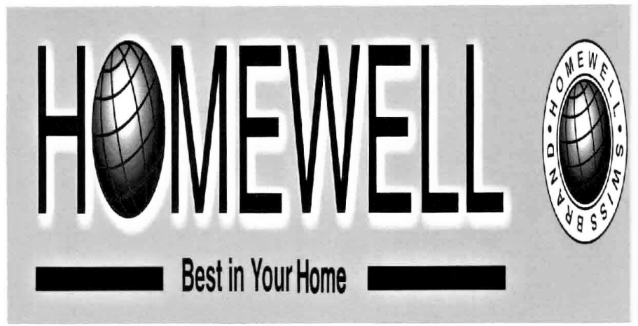 Homewell Best In Your Home Device mark 3574330 Trademark