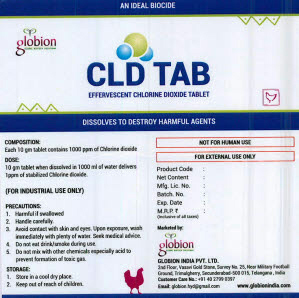Cld Tab Effervescent Chlorine Dioxide Tablet Device mark 3570600 Trademark