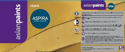 Asian Paints Royale Aspira Device mark 3570612 Trademark